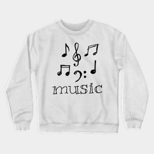 Music Crewneck Sweatshirt